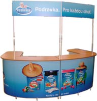 reklamí stánek Roll 1